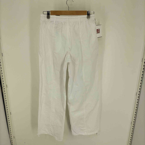 ザラ ZARA ドローコード センター ステッチ ワイド パンツ ユニセックス メンズ M
