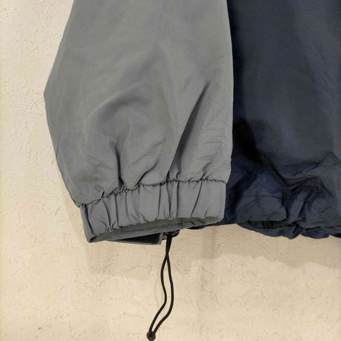 オールドネイビー OLD NAVY 00s 04AW 裏地メッシュ シェルツートンアノラックパーカー レディース import:L