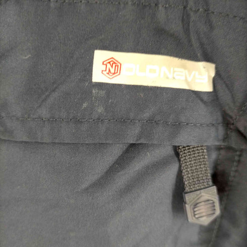 オールドネイビー OLD NAVY 00s 04AW 裏地メッシュ シェルツートンアノラックパーカー レディース import:L
