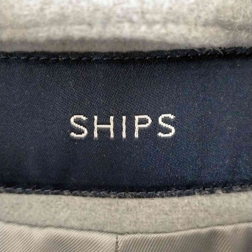 シップス SHIPS 2WAYフード付ノーカラーコート レディース 38