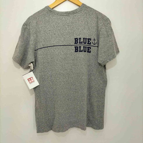 ブルーブルー BLUE BLUE フロントポケット ロゴプリント ショートスリーブTシャツ メンズ JPN:2