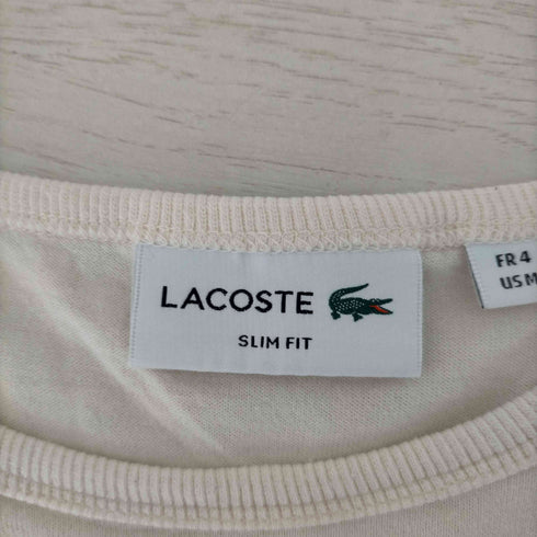 ラコステ LACOSTE ワンポイント刺繍 ルーネック レディース JPN:M