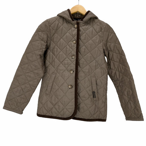 ラベンハム LAVENHAM キルティングジャケット アウター フード パイピング レディース JPN:36