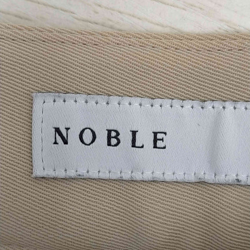 ノーブル Noble ツイルクロスストレートパンツ レディース JPN:38