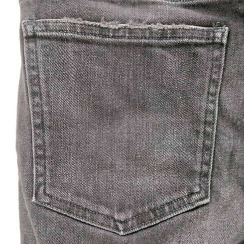 レッドカード RED CARD ハイライズスリムフィット デニムパンツ ジーンズ テーパード ダメージ加工 USED加工 レディース US:25