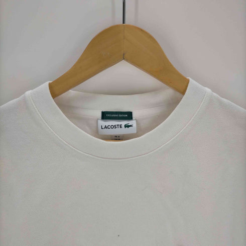 ラコステ LACOSTE 別注 ワンポイント刺繍 鹿の子クルーネック メンズ JPN:M