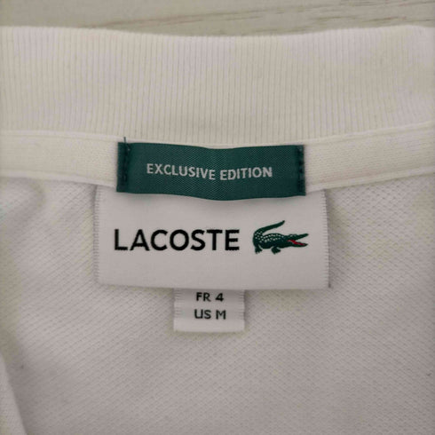 ラコステ LACOSTE 別注 ワンポイント刺繍 鹿の子クルーネック メンズ JPN:M