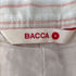 バッカ BACCA リネンストライプストレートワイドパンツ ボタンフライ レディース JPN:34