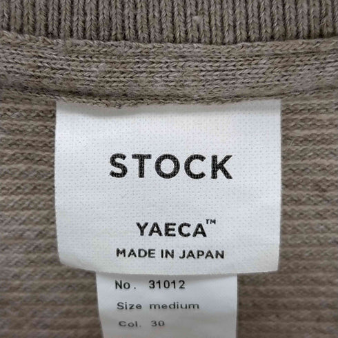 ヤエカストック YAECA STOCK ヘンプ混 鹿の子シャツ メンズ JPN:M