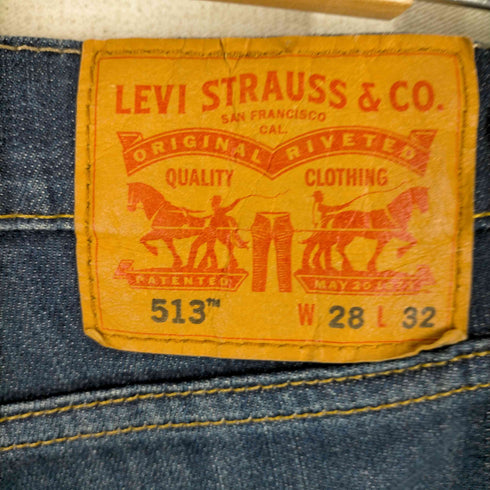 リーバイス Levis 513 ストレートジーンズ メンズ W28L32