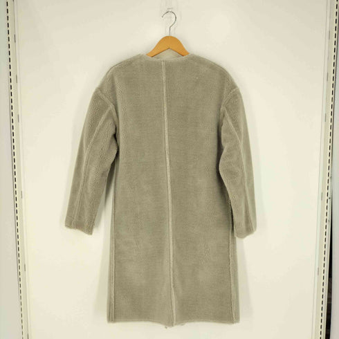アデイインザライフユナイテッドアローズ A day in the life UNITED ARROWS リバーシブルノーカラーボアコート レディース