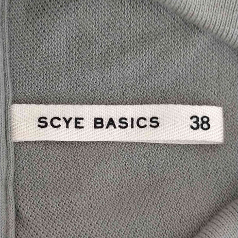 サイベーシックス SCYE BASICS 21SS 鹿の子ポロシャツ メンズ 38