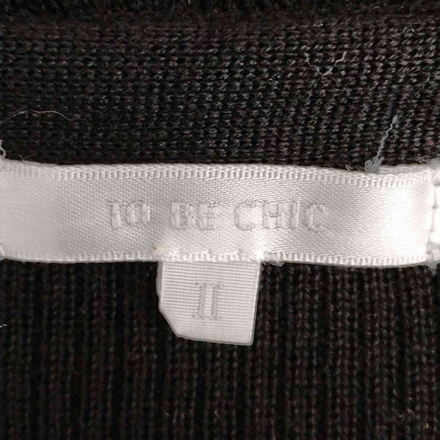 トゥービーシック TO BE CHIC フリルカーディガン レディース JPN:2