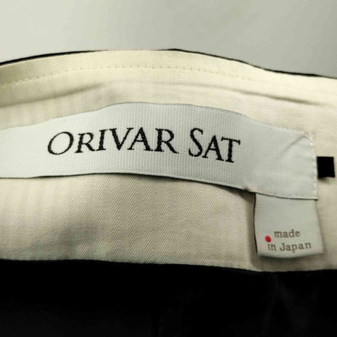 オリバーサット ORIVAR SAT 別注 ラップ調タイトスカート 膝丈 スリット レディース 38