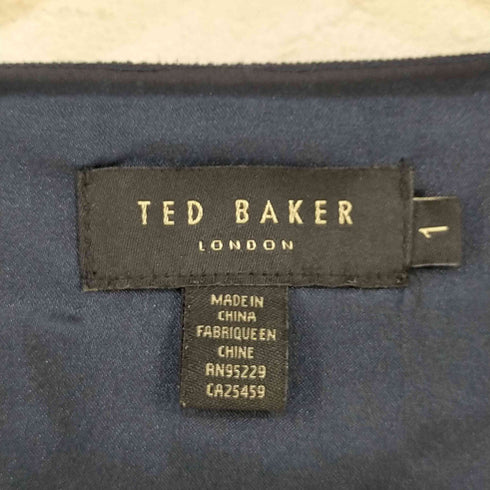 テッドベーカー TED BAKER ノースリーブ プリーツワンピース レディース JPN:1