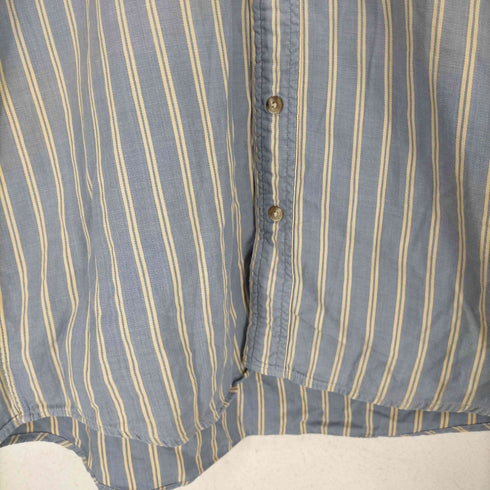 エディーバウアー Eddie Bauer 黒タグ 80-90s Rufton Twill 半袖シャツ メンズ JPN:L