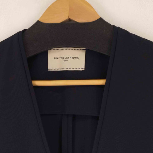 ユナイテッドアローズ UNITED ARROWS TA/P パイピング Vノーカラジャケット レディース 36