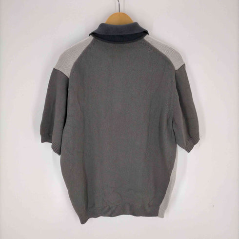トゥモローランドトリコ TOMORROWLAND tricot コットンチェーンリリー ニットポロシャツ メンズ JPN:S