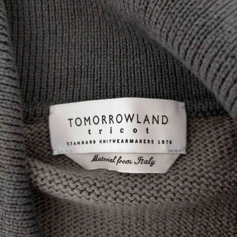 トゥモローランドトリコ TOMORROWLAND tricot コットンチェーンリリー ニットポロシャツ メンズ JPN:S