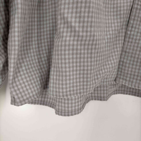 スティーブンアラン Steven Alan VOIL/CHECK CAMP COLLAR SHIRT-WIDE/シャツ メンズ JPN:S