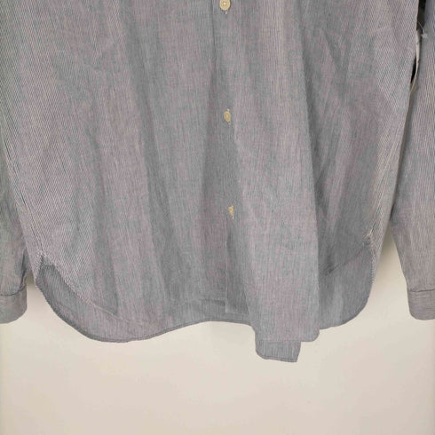 ヤエカ YAECA COMFORT SHIRT BLUE-ST メンズ JPN:M