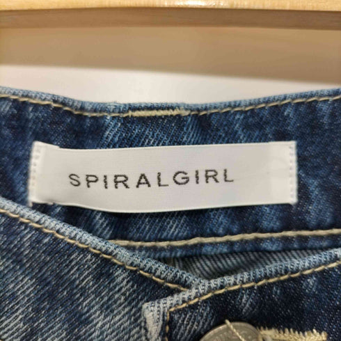 スパイラルガール SPIRALGIRL ダメージフレアパンツ サイドカット レディース JPN:M