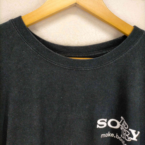 ギルダン GILDAN SORRY make bootleg L/S カットソー メンズ JPN:XL