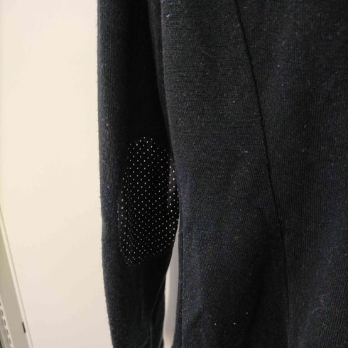 エンポリオアルマーニ EMPORIO ARMANI ドットエルボーパッチウール3Bテーラードジャケット レディース JPN:42