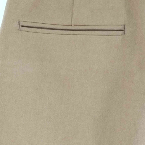 ドゥロワー Drawer ストレッチクロップドワイドパンツ ノータック レディース 34