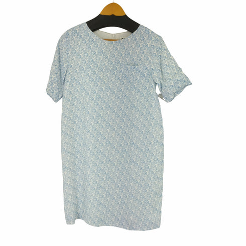 プレインピープル PLAIN PEOPLE PLAINLESS 総柄ワンピース ひざ丈 半袖 レディース 3
