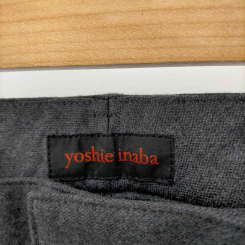 ヨシエイナバ YOSHIE INABA ウールスラックスパンツ レディース 7
