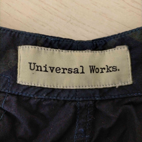 ユニバーサルワークス UNIVERSAL WORKS ジオメトリック柄 ショーツ メンズ 30