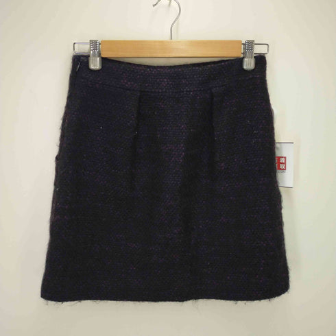 ポールスミスブラック Paul Smith BLACK ツイード 台形スカート レディース 40