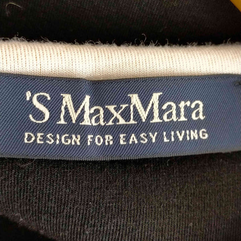 エスマックスマーラ S Max Mara パイピング ボンディングワンピース レディース