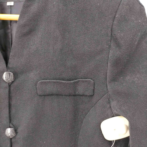 レリアン Leilian 光沢ベルベット ノーカラー ジャケット レディース 9