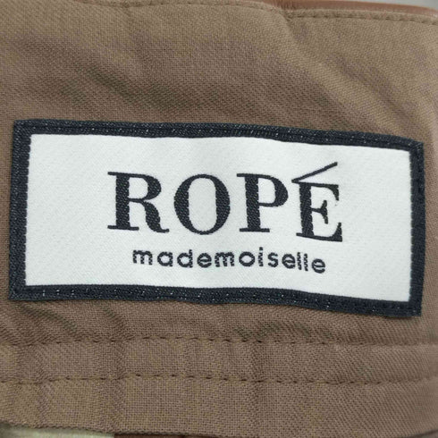 ロペ ROPE エコレザースカート ミモレ丈 タイト ラップ調 レディース 36