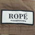 ロペ ROPE エコレザースカート ミモレ丈 タイト ラップ調 レディース 36