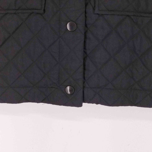 ザラ ZARA キルティングベスト ステンカラー ノースリーブ レディース M
