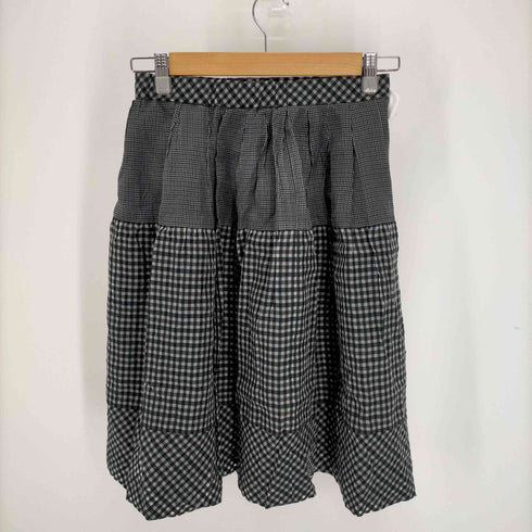 トゥービーシック TO BE CHIC チェック柄フレアスカート レディース JPN:40