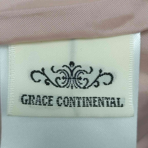 グレースコンチネンタル GRACE CONTINENTAL レザースカート ロング タイト スリット レディース 36