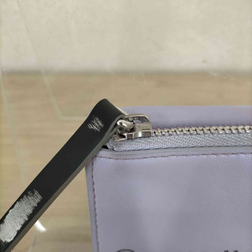 エムエムシックス メゾンマルジェラ MM6 Maison Margiela 反転ロゴプリント 三つ折り財布 レディース