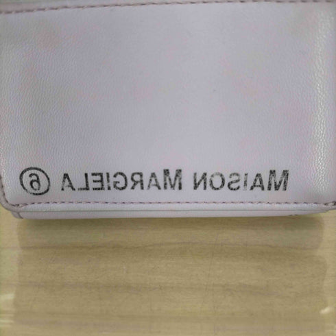 エムエムシックス メゾンマルジェラ MM6 Maison Margiela 反転ロゴプリント 三つ折り財布 レディース