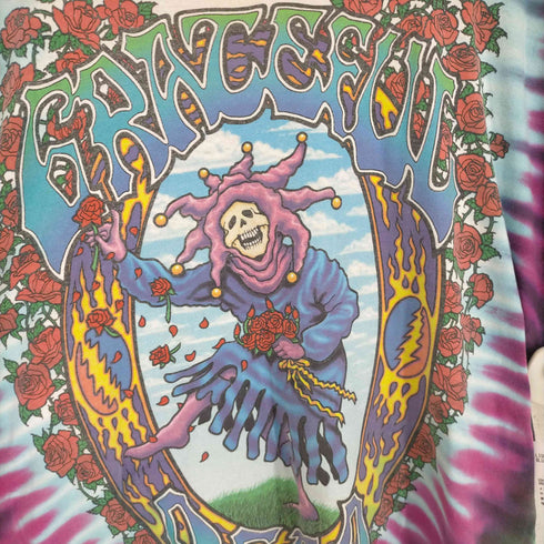 リキッドブルー LIQUID BLUE USA製 ©1993 シングルステッチ タイダイ GREATFUL DEAD メンズ JPN:XL