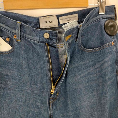 ヤエカ YAECA DENIM PANTS WIDE STRAIGHT レディース 33