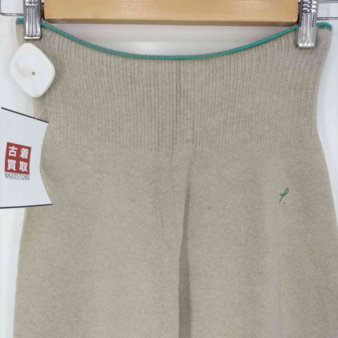 パラスパレス PALLAS PALACE コットンリネンラミーワイドニットパンツ レディース JPN:0