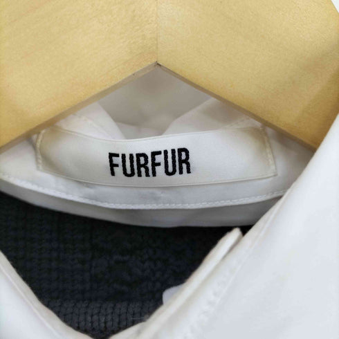 ファーファー furfur 襟付きクロシェミニワンピース レディース ONE SIZE