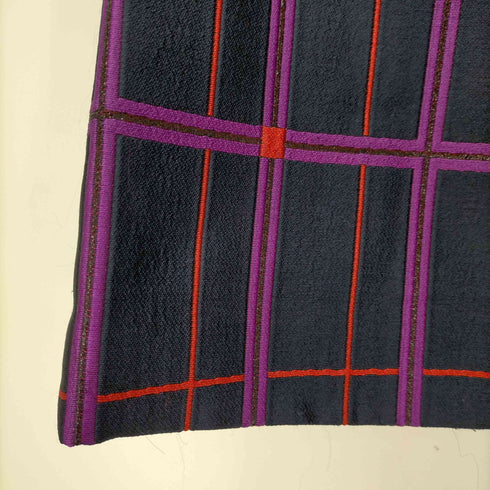 カルヴェン CARVEN チェック柄スカート ひざ丈 台形 レディース JPN:36