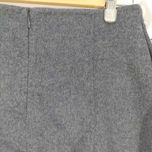 カルヴェン CARVEN カシミヤ混 ウール ミニフレアスカート レディース 36