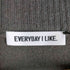 エブリデイアイライク EVERYDAY I LIKE FLANNELクルーネックニット レディース