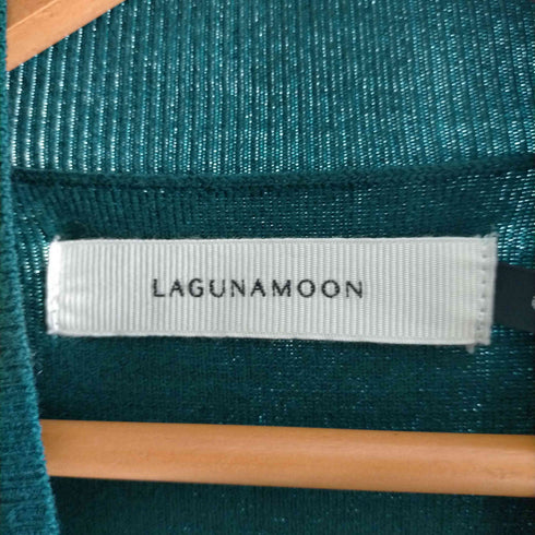 ラグナムーン LUGUNA MOON イレギュラーヘムニットワンピース レディース JPN:S
